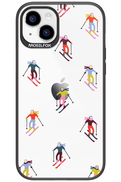 Snow Motion (Transparent) - Apple iPhone 15 Plus