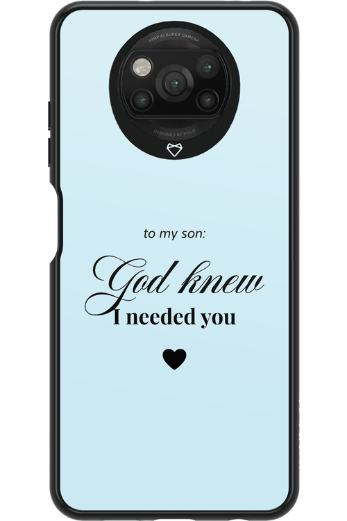 To My Son 2.0 - Xiaomi Poco X3 NFC