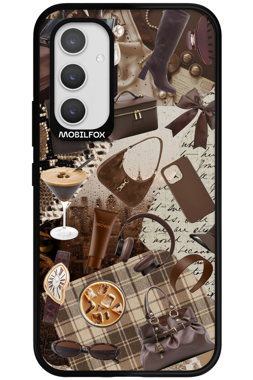 Brown Love - Samsung Galaxy A54