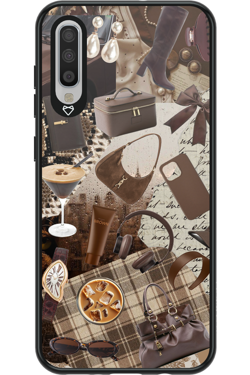 Brown Love - Samsung Galaxy A70