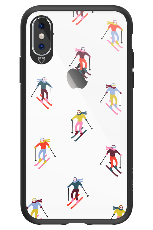 Snow Motion (Transparent) - Apple iPhone X