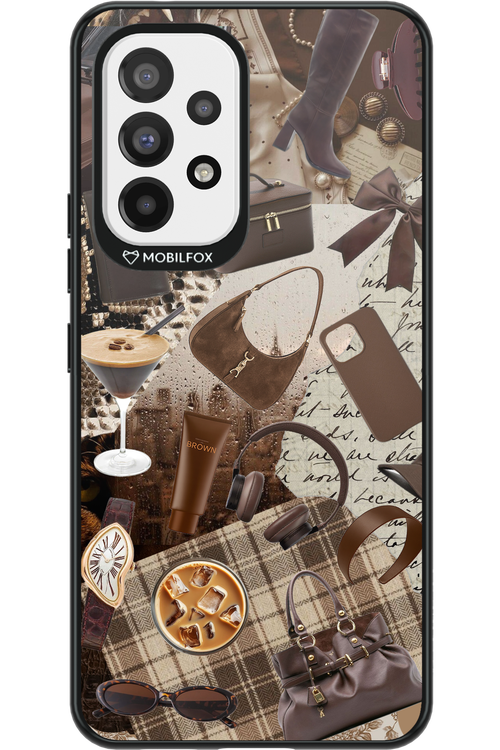 Brown Love - Samsung Galaxy A53