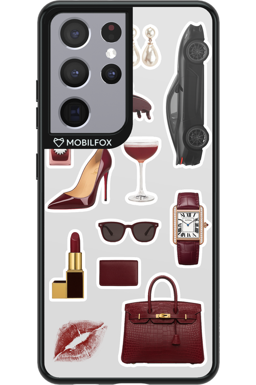 Classy Burgundy - Samsung Galaxy S21 Ultra