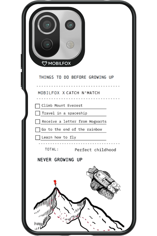 things to do before growing up - Xiaomi Mi 11 Lite (2021)