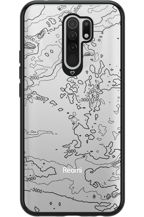 Contour Map - Xiaomi Redmi 9