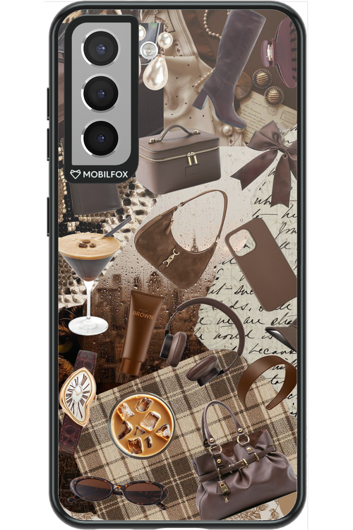Brown Love - Samsung Galaxy S21