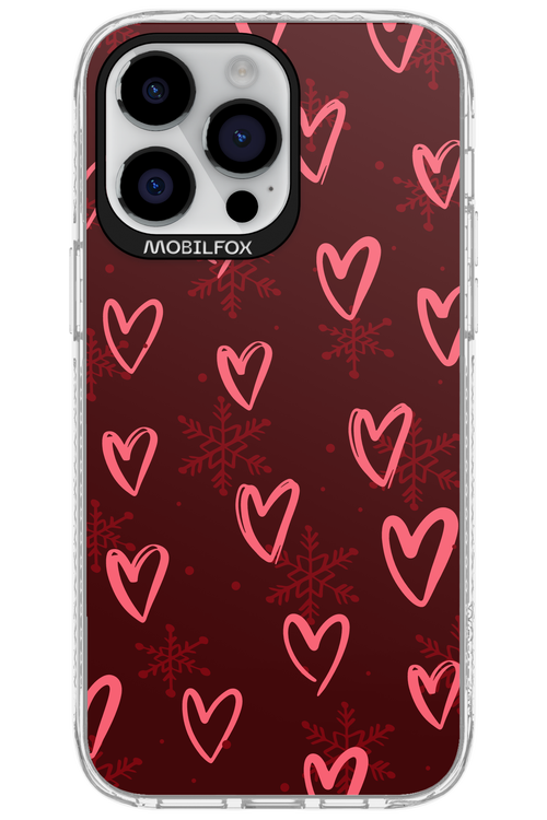 Christmas Hearts - Apple iPhone 14 Pro Max