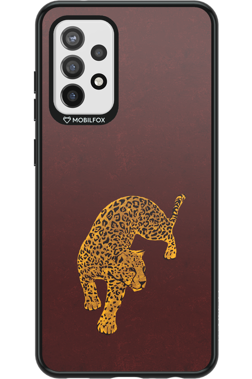 Burgundy Leopard - Samsung Galaxy A72