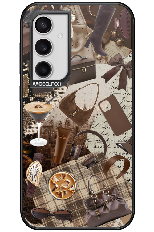 Brown Love - Samsung Galaxy S23 FE