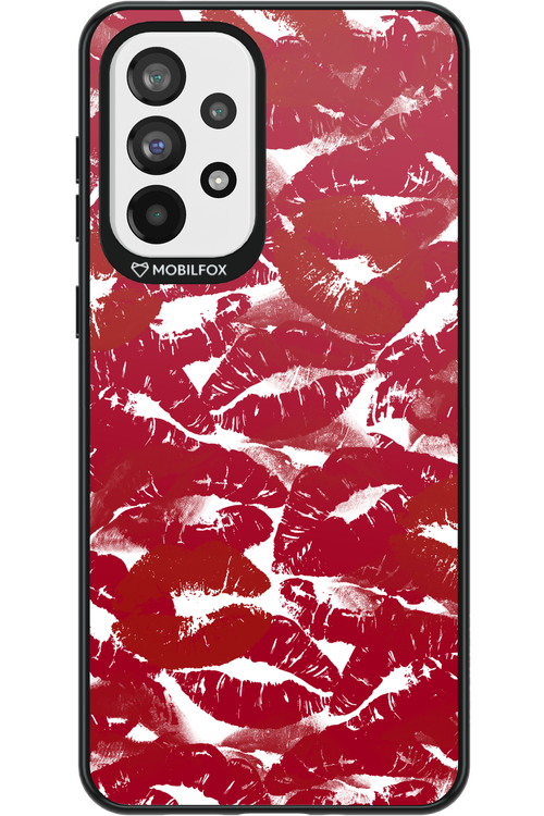 Burgundy and Kiss 2.0 - Samsung Galaxy A73