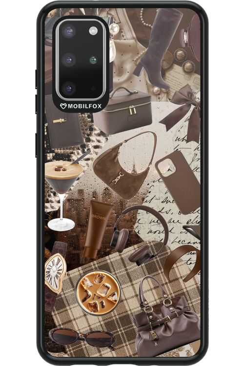 Brown Love - Samsung Galaxy S20+