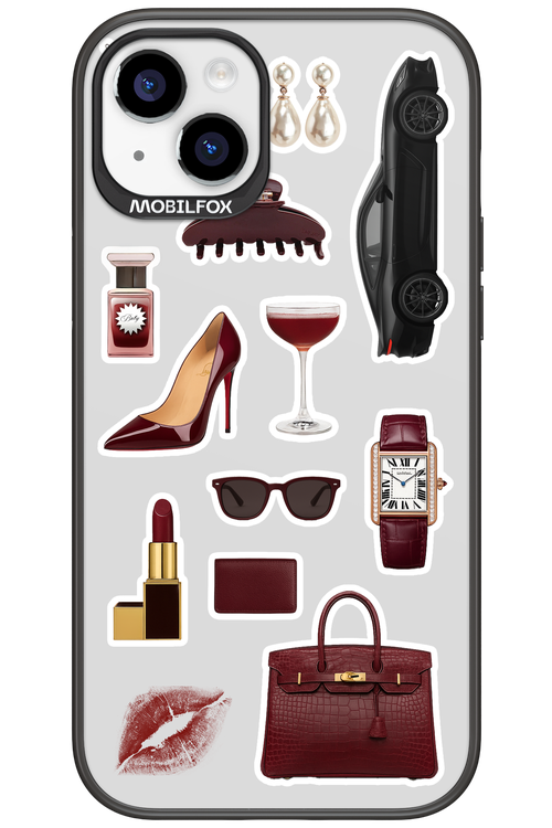 Classy Burgundy - Apple iPhone 15 Plus
