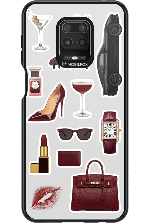 Classy Burgundy - Xiaomi Redmi Note 9 Pro