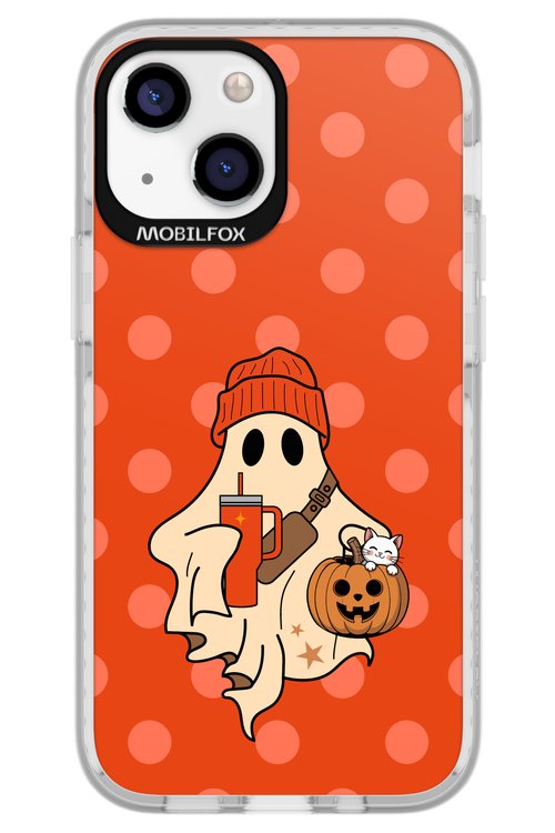 Ghost Girl (Orange) - Apple iPhone 13 Mini