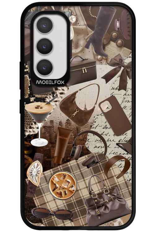 Brown Love - Samsung Galaxy A34
