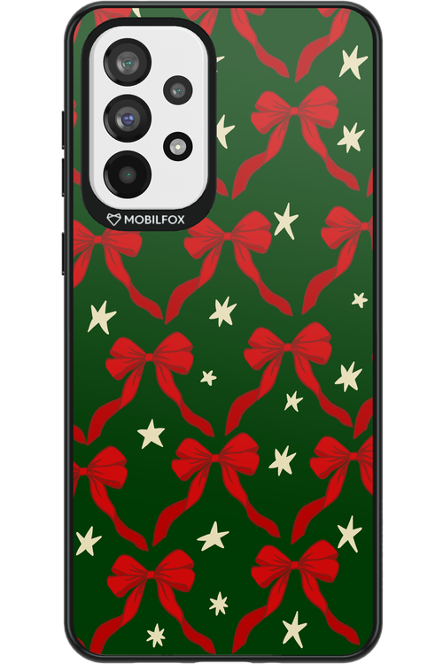 Bow & Stars (Green) - Samsung Galaxy A73