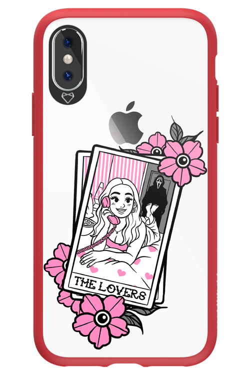The Spooky Lovers (Transparent) - Apple iPhone XS