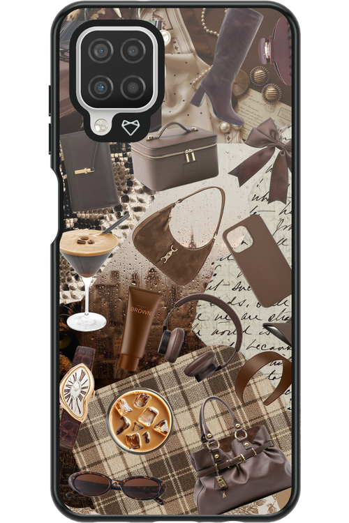 Brown Love - Samsung Galaxy A12