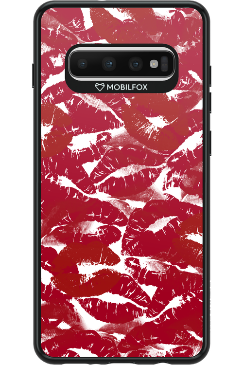 Burgundy and Kiss - Samsung Galaxy S10+