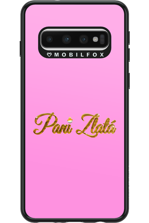 Pani Zlatá - Samsung Galaxy S10