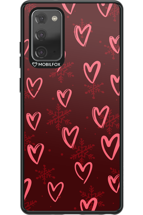Christmas Hearts - Samsung Galaxy Note 20