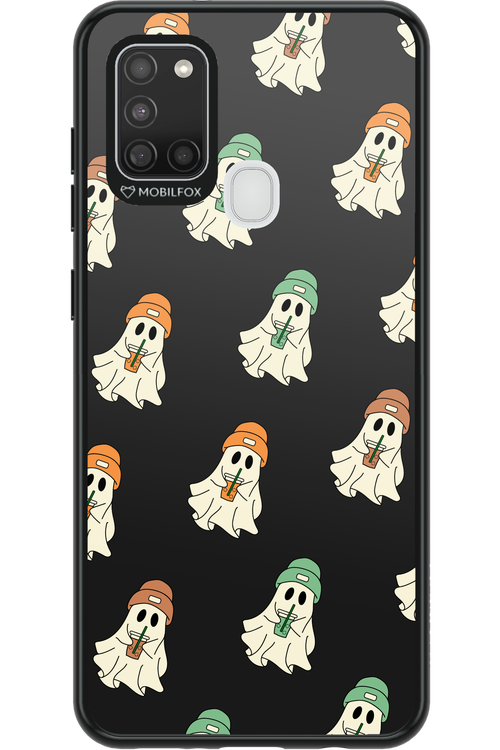 Spirited Sips (Black) - Samsung Galaxy A21 S
