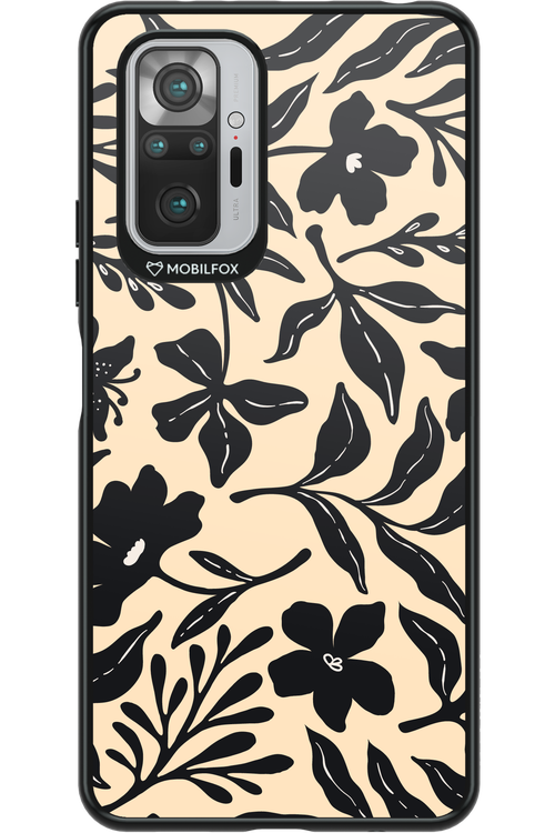 Black Flowers 2.0 - Xiaomi Redmi Note 10S