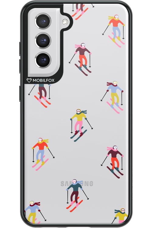 Snow Motion (Transparent) - Samsung Galaxy S21 FE