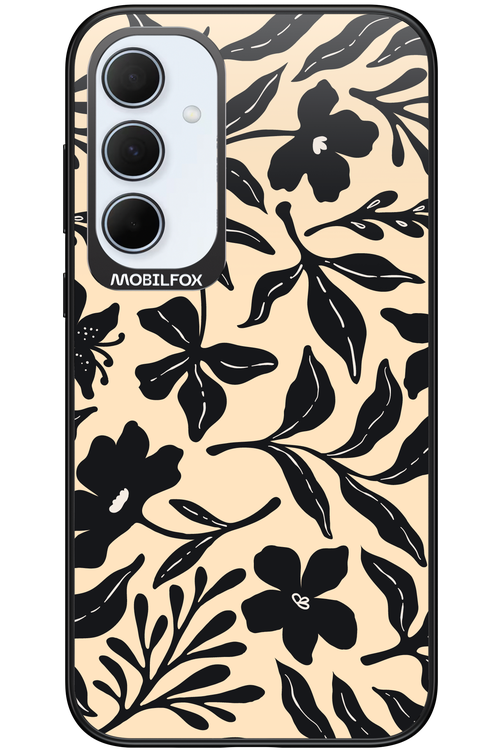 Black Flowers 2.0 - Samsung Galaxy A35