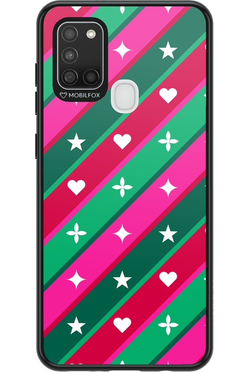 Christmas Stripes - Samsung Galaxy A21 S