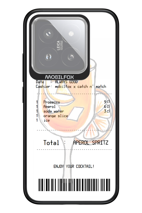 aperol spritz cocktail - Xiaomi 14