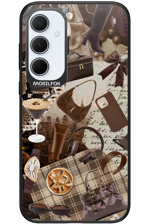 Brown Love - Samsung Galaxy A35