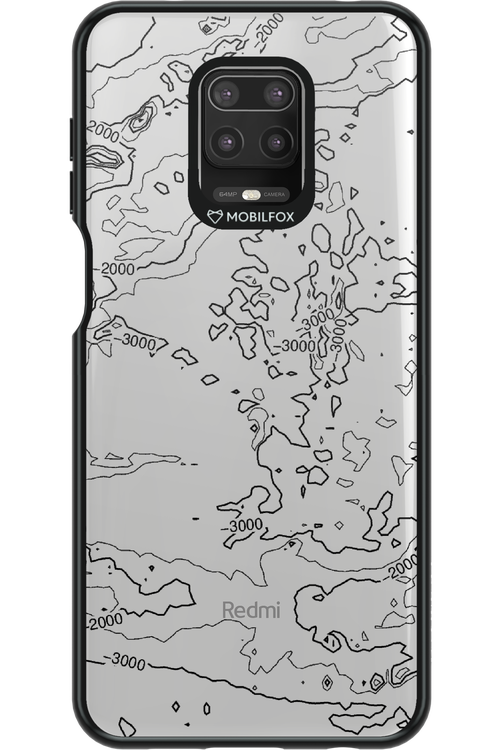 Contour Map - Xiaomi Redmi Note 9 Pro