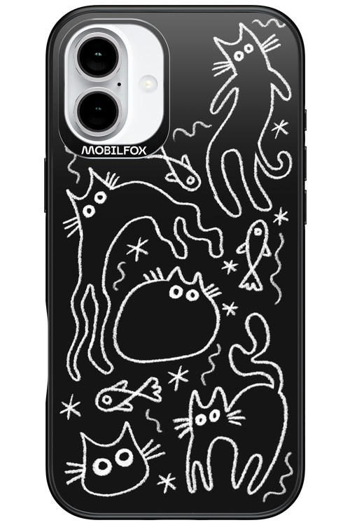 CHALK_CATS 2.0 - Apple iPhone 16 Plus