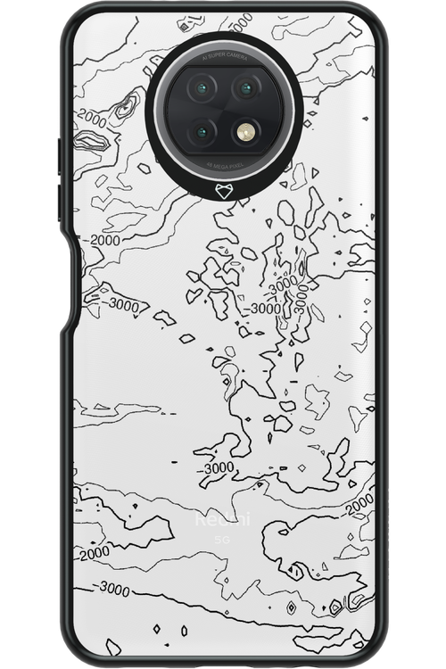 Contour Map - Xiaomi Redmi Note 9T 5G