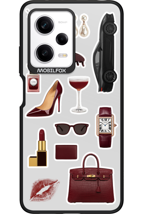 Classy Burgundy - Xiaomi Redmi Note 12 Pro 5G