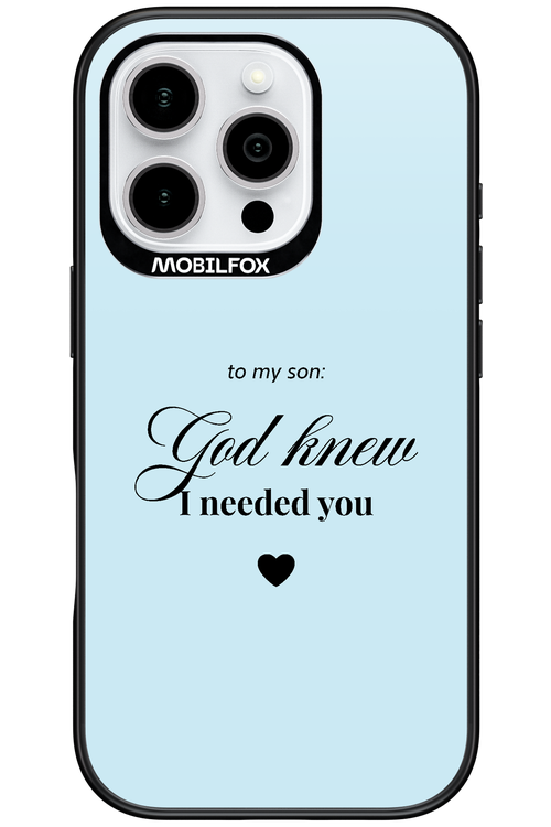 To My Son 2.0 - Apple iPhone 16 Pro