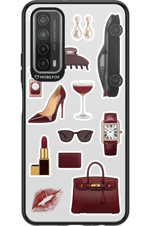 Classy Burgundy - Huawei P Smart 2021