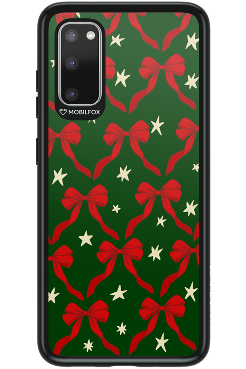 Bow & Stars (Green) - Samsung Galaxy S20