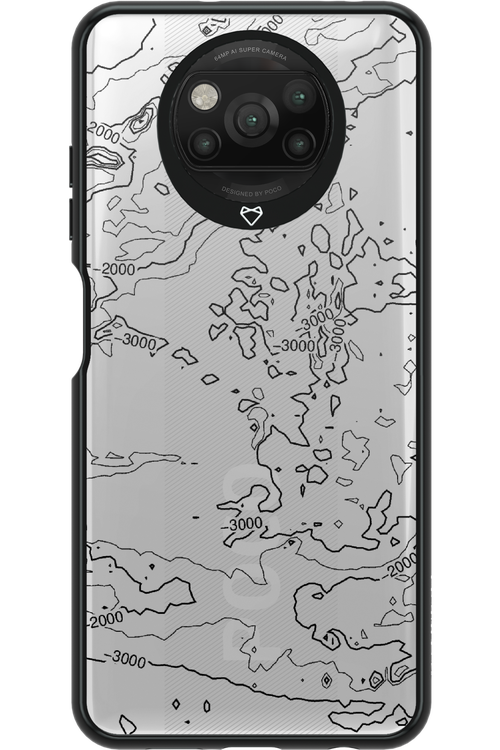 Contour Map - Xiaomi Poco X3 Pro