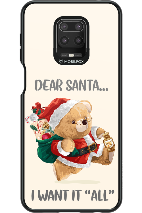 Dear Santa i want it all - Xiaomi Redmi Note 9 Pro