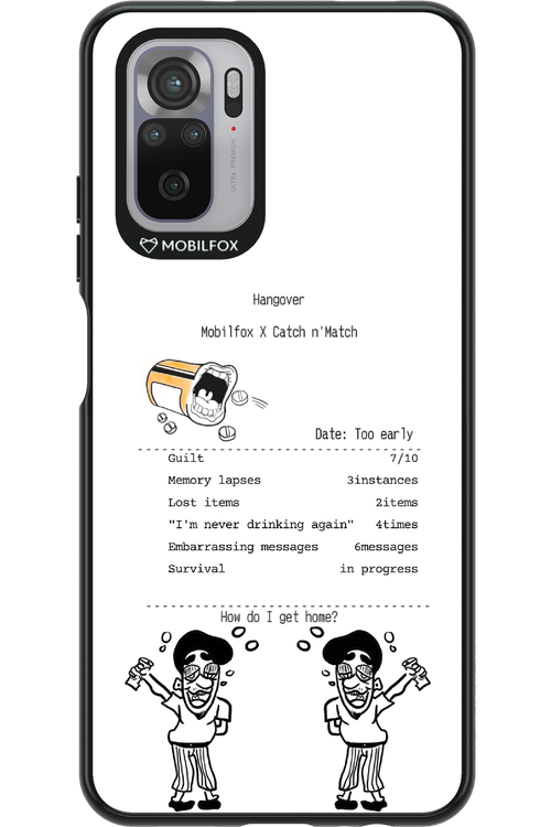hangover - Xiaomi Redmi Note 10