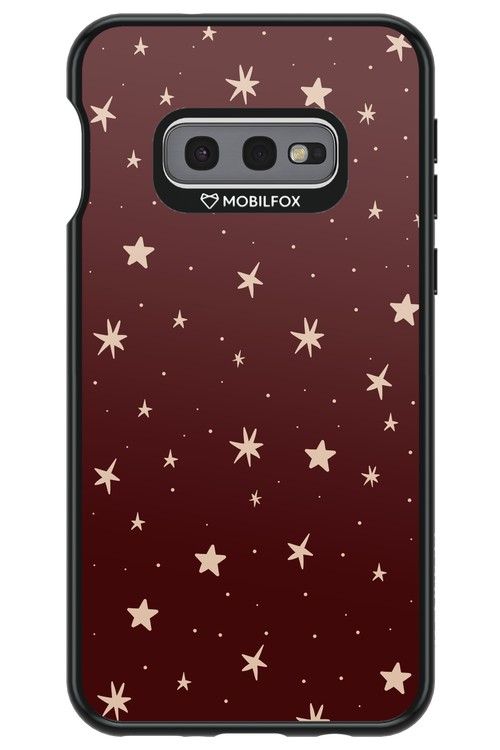 Burgundy Stars - Samsung Galaxy S10e