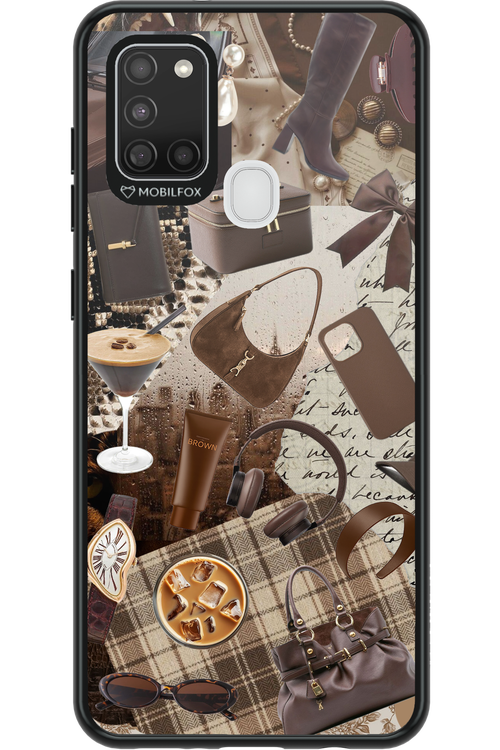 Brown Love - Samsung Galaxy A21 S