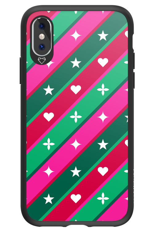Christmas Stripes - Apple iPhone XS