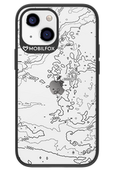 Contour Map - Apple iPhone 13 Mini