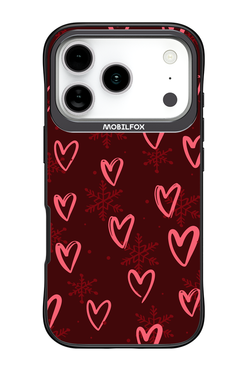 Christmas Hearts - Apple iPhone 17 Pro
