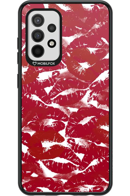 Burgundy and Kiss - Samsung Galaxy A52 / A52 5G / A52s
