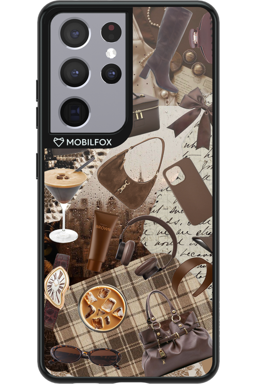 Brown Love - Samsung Galaxy S21 Ultra