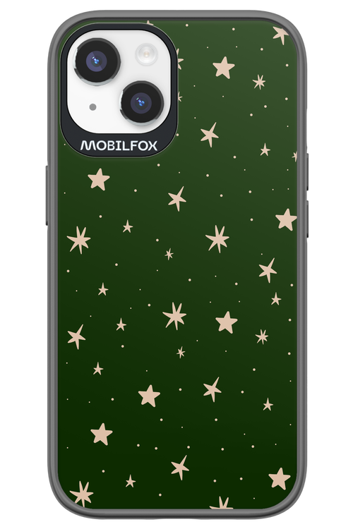 Forest Green Stars - Apple iPhone 14